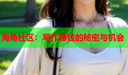 海角社区：写作赚钱的秘密与机会