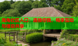 海角社区入口：连接你我，畅享互动与信息共享