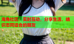 海角社区：实时互动，分享生活，结识志同道合的朋友