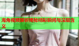 海角视频解析揭秘精彩瞬间与深层含义