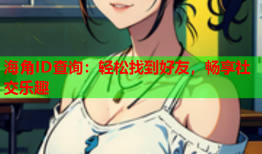 海角ID查询：轻松找到好友，畅享社交乐趣