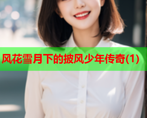 风花雪月下的披风少年传奇(1)