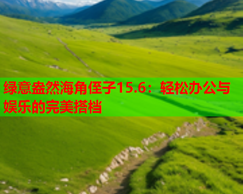 绿意盎然海角侄子15.6：轻松办公与娱乐的完美搭档